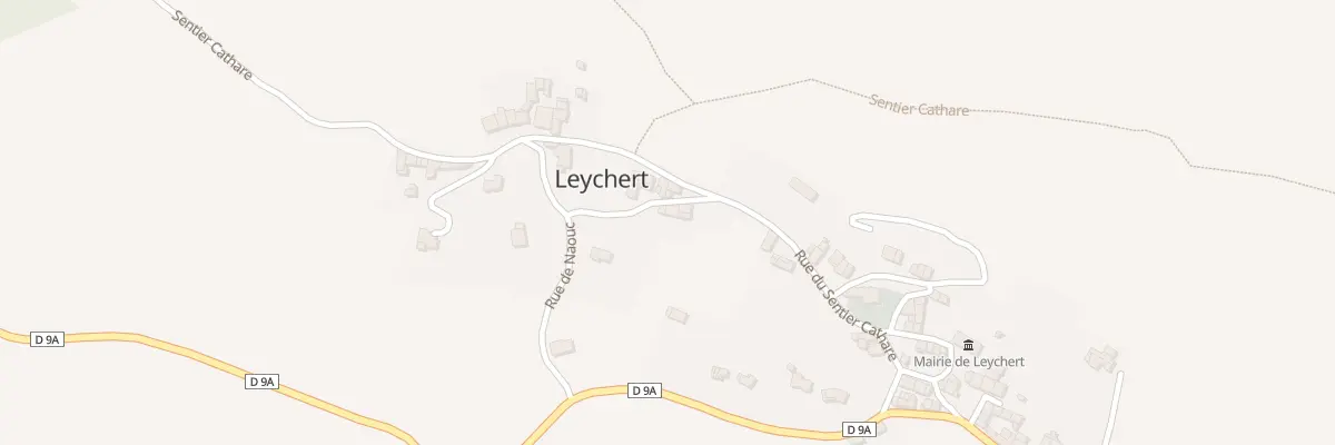 Plan du 12 Village de Leychert à Leychert