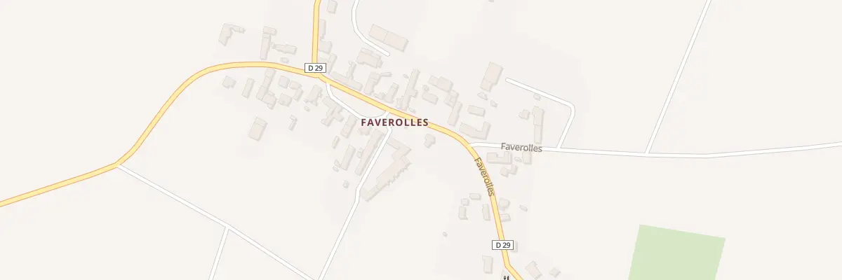 Plan du 9 Faverolles à Terminiers