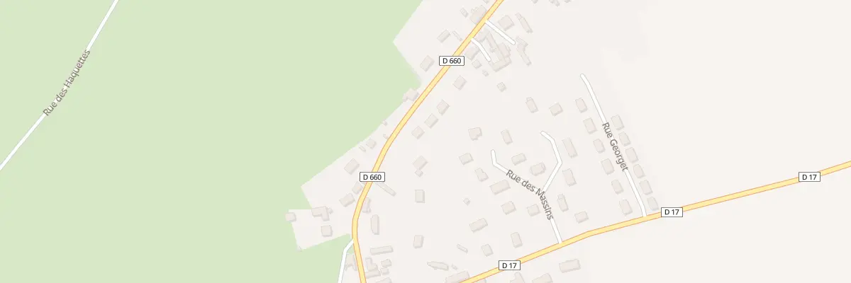 Plan du 36 Rue des Landes à Hébécourt
