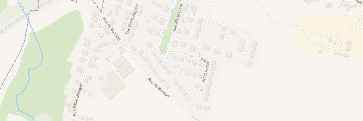 Plan du 23 Rue Marie Curie à Rinxent