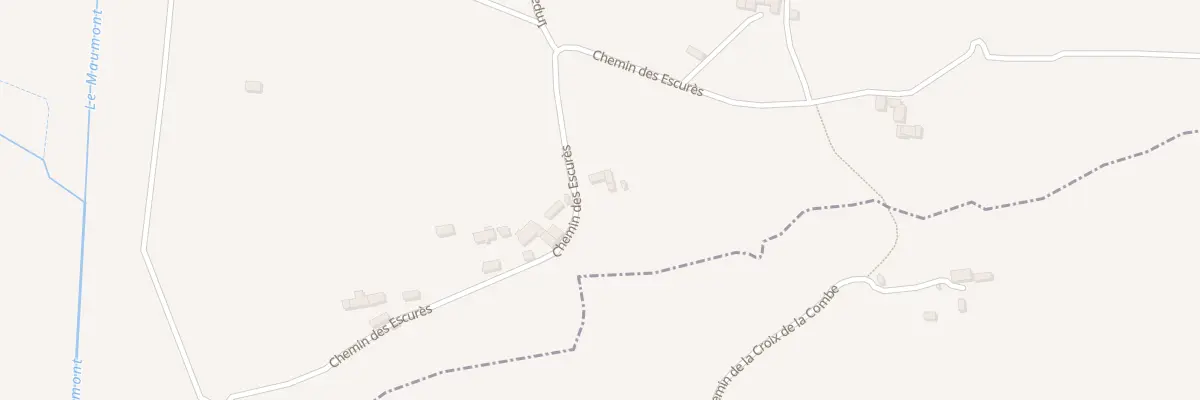 Plan du 498 Che des Escures à Branceilles