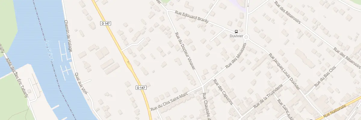 Plan du 3 Rue du Docteur Vinaver à Limay