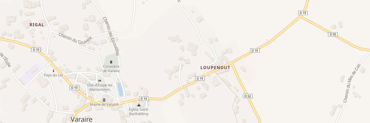 Plan du 5071 Loupendut à Varaire