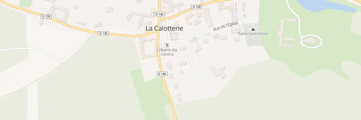 Plan du 2 Rue de l’Eglise à La Calotterie
