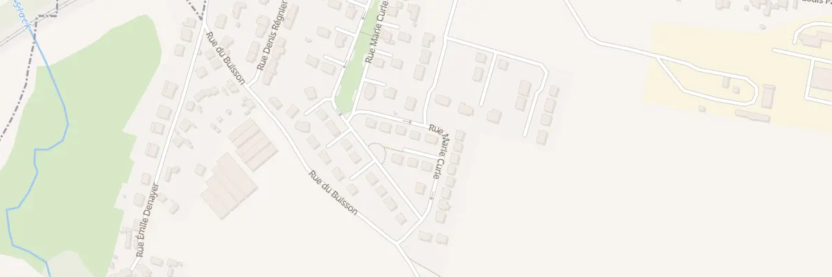 Plan du 27 Rue Marie Curie à Rinxent