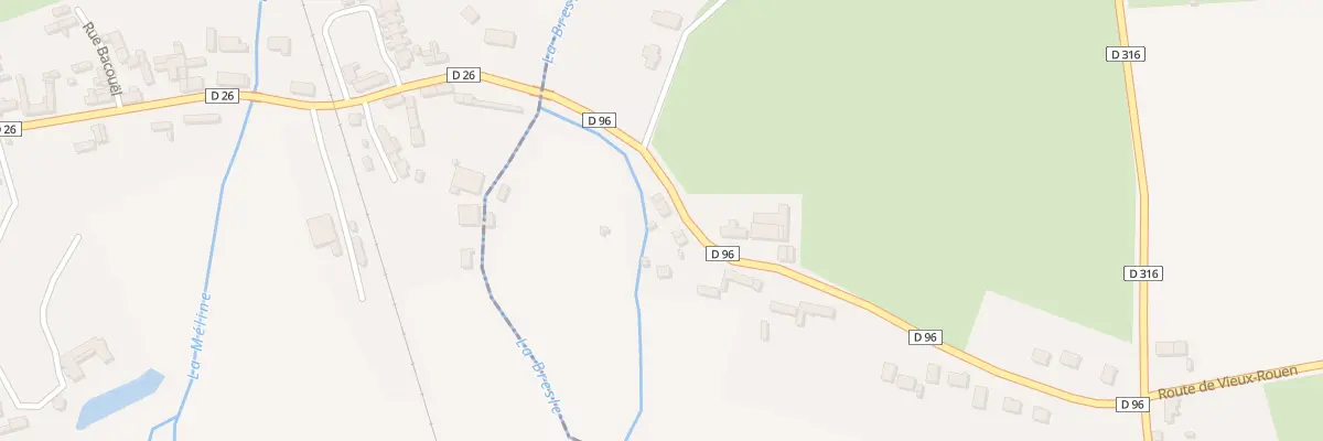 Plan du 5039 Rte de Vieux Rouen à Saint-Germain-sur-Bresle