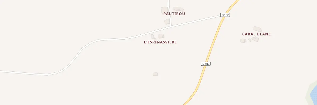 Plan du 380B L’Espinassiere à Belpech