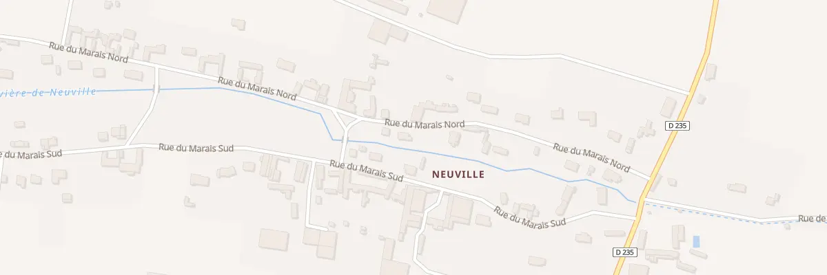 Plan du 9 Neuville Nord à Forest-Montiers