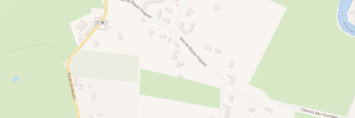 Plan du 3 Rue du Royon Hugues à La Calotterie