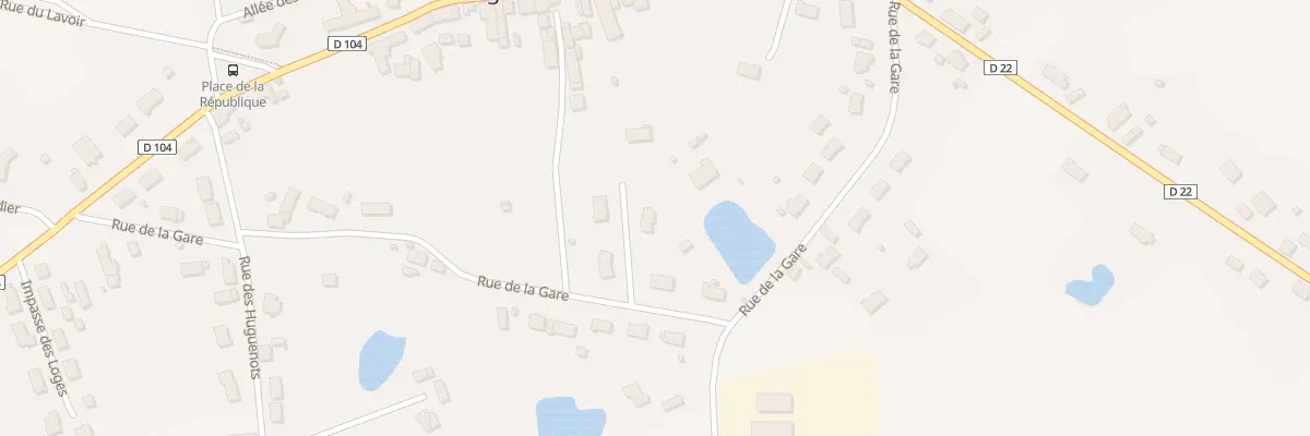 Plan du 24 Rue de la Gare à Montrieux-en-Sologne