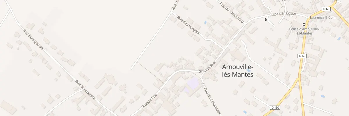 Plan du 54B Gr Grande Rue à Arnouville-lès-Mantes