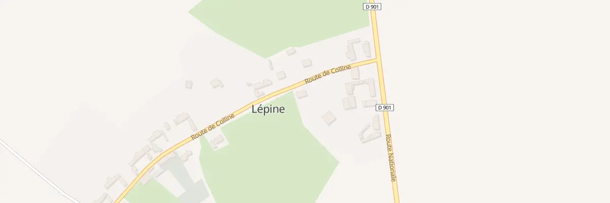 Plan du 1 Rte de Colline à Lépine
