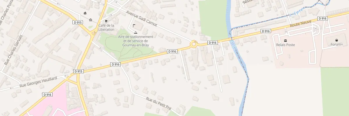 Plan du 24 Rue Félix Faure à Gournay-en-Bray