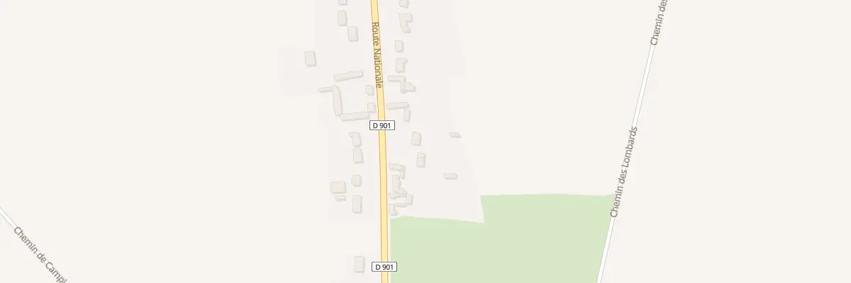 Plan du 17 Rte Nationale à Wailly-Beaucamp