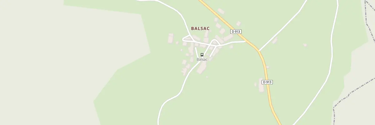Plan du 12 Balsac à Bussière-Dunoise