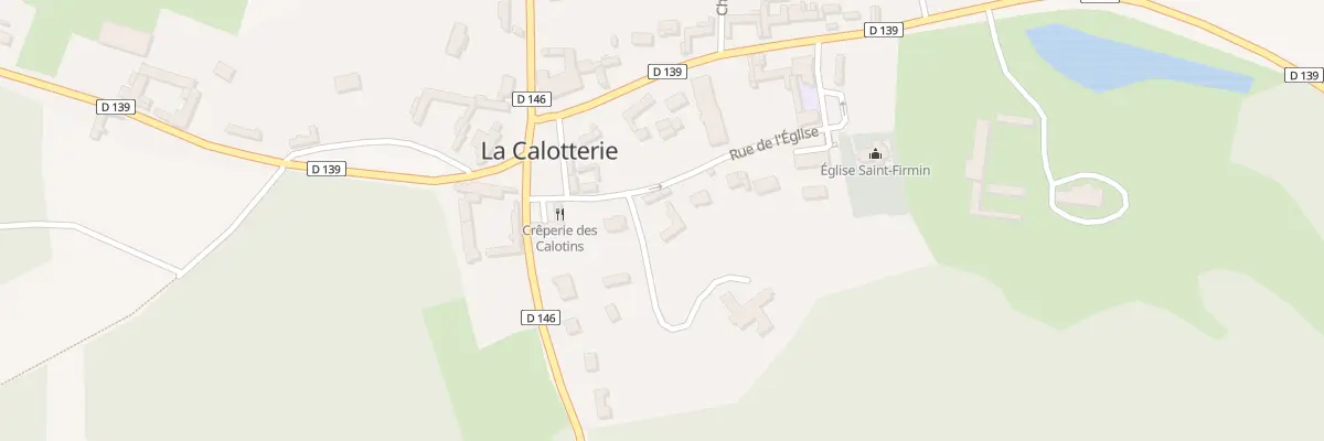Plan du 8 Rue de l’Eglise à La Calotterie