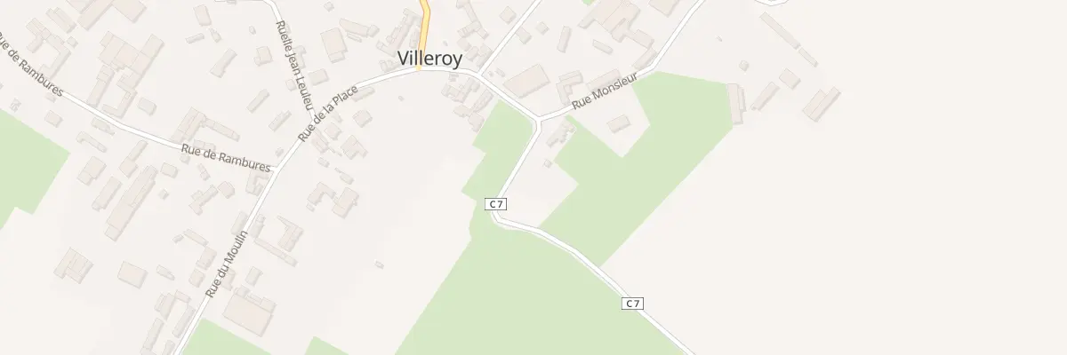 Plan du 50 Rue Monsieur à Villeroy