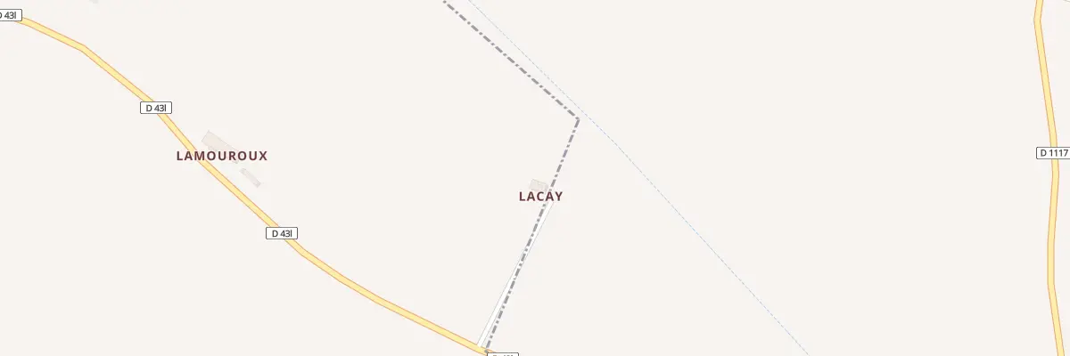 Plan du 3A Lacay à Caignac