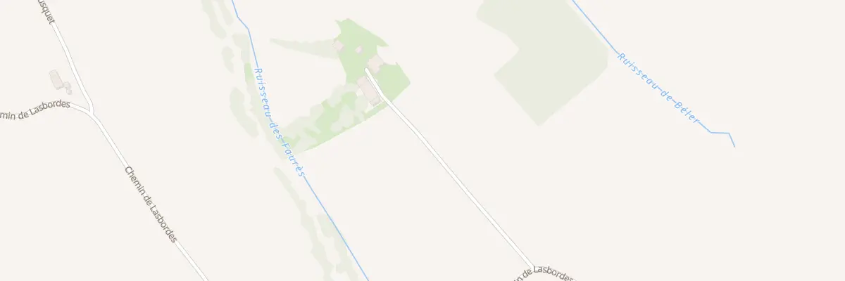 Plan du 5 Les Faures à Prunet