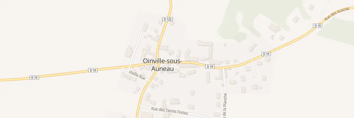 Plan du 7 Rue des Acacias à Oinville-sous-Auneau