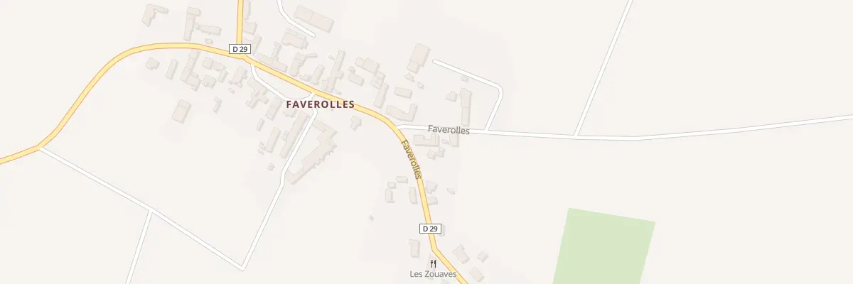 Plan du 4B Faverolles à Terminiers