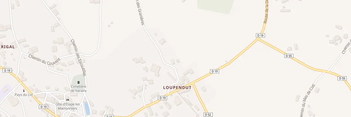 Plan du 5039 Loupendut à Varaire