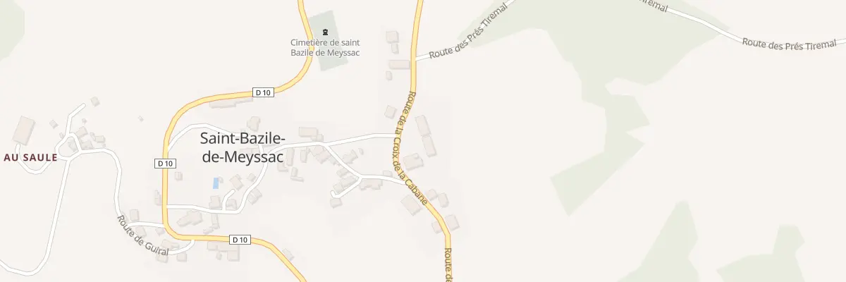 Plan du 5023 La Brunie à Saint-Bazile-de-Meyssac