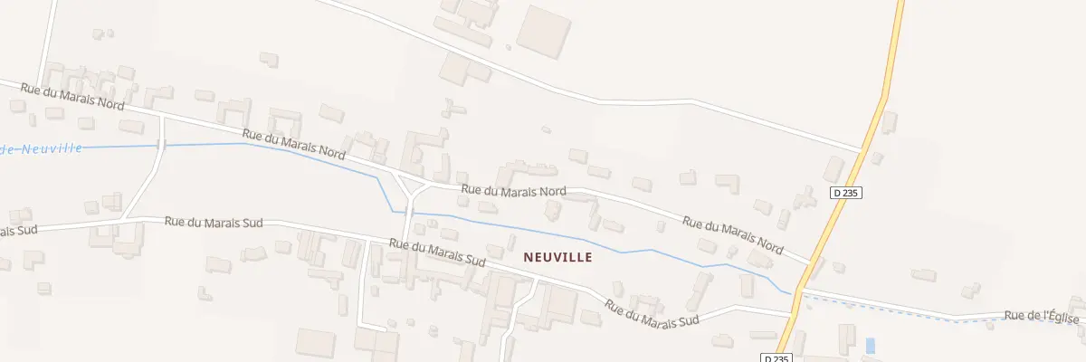 Plan du 12 Rue du Marais Nord à Forest-Montiers