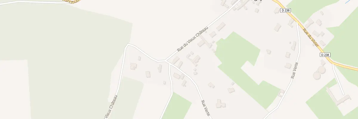 Plan du 614 Rue Verte à Tingry