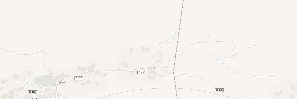 Plan du 106 Le Pesquie à Vèbre