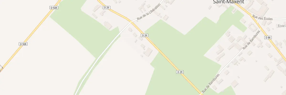 Plan du 14 Rue de Oisemont à Saint-Maxent