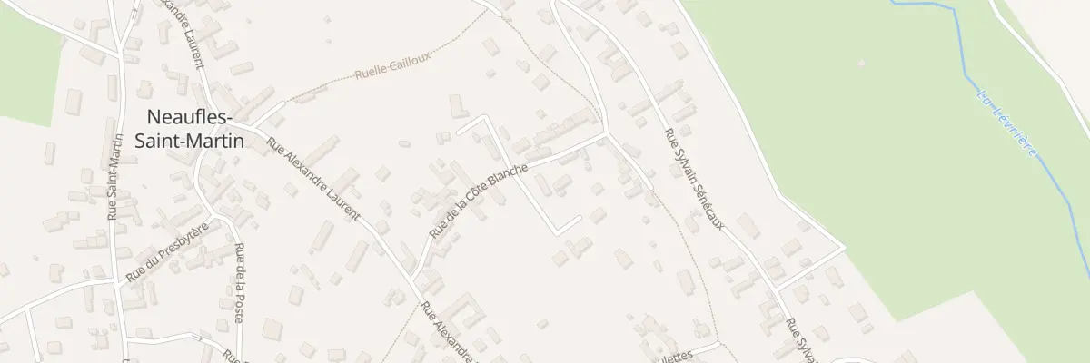 Plan du 12 Rue de la Côte Blanche à Neaufles-Saint-Martin