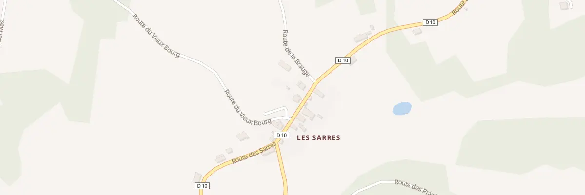 Plan du 5014 La Sarre à Saint-Bazile-de-Meyssac