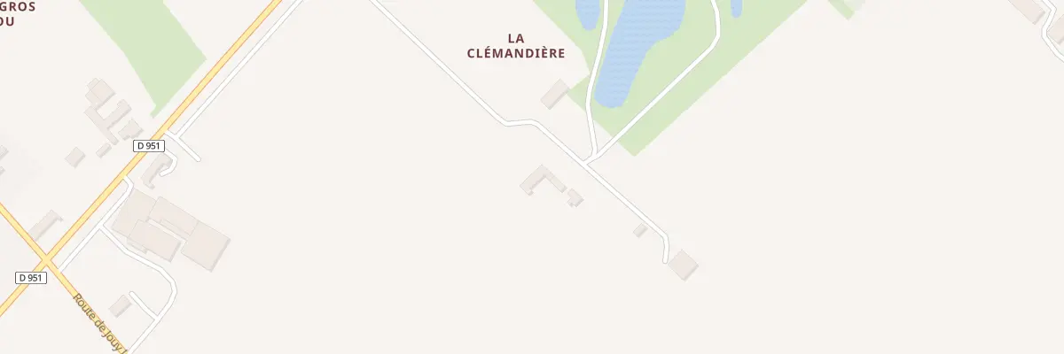 Plan du 5052 La Clemandiere à Dry