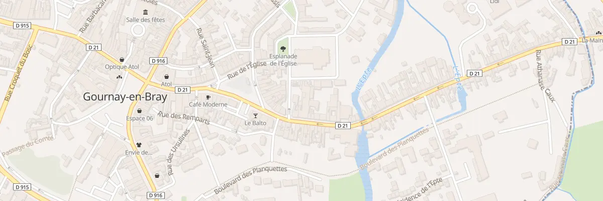 Plan du 35 Rue de Ferrières à Gournay-en-Bray