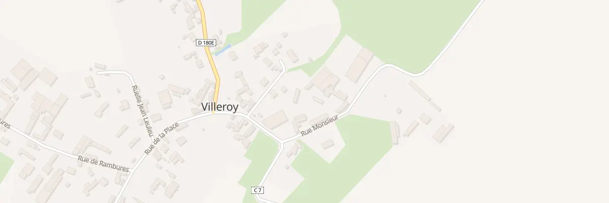 Plan du 35 Rue Monsieur à Villeroy