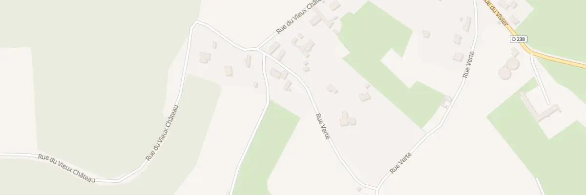 Plan du 611 Rue Verte à Tingry