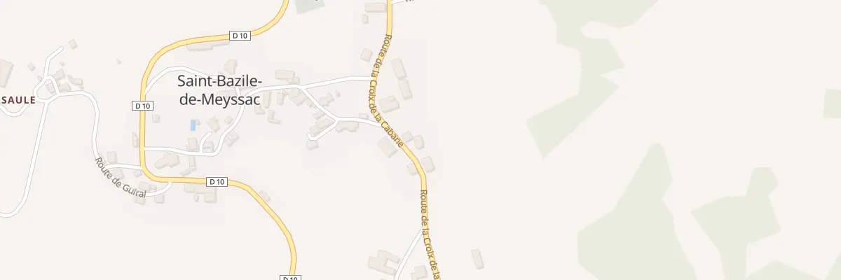 Plan du 5025 La Brunie à Saint-Bazile-de-Meyssac