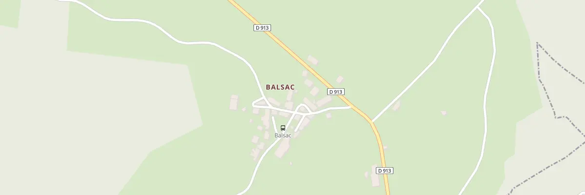 Plan du 18 Balsac à Bussière-Dunoise