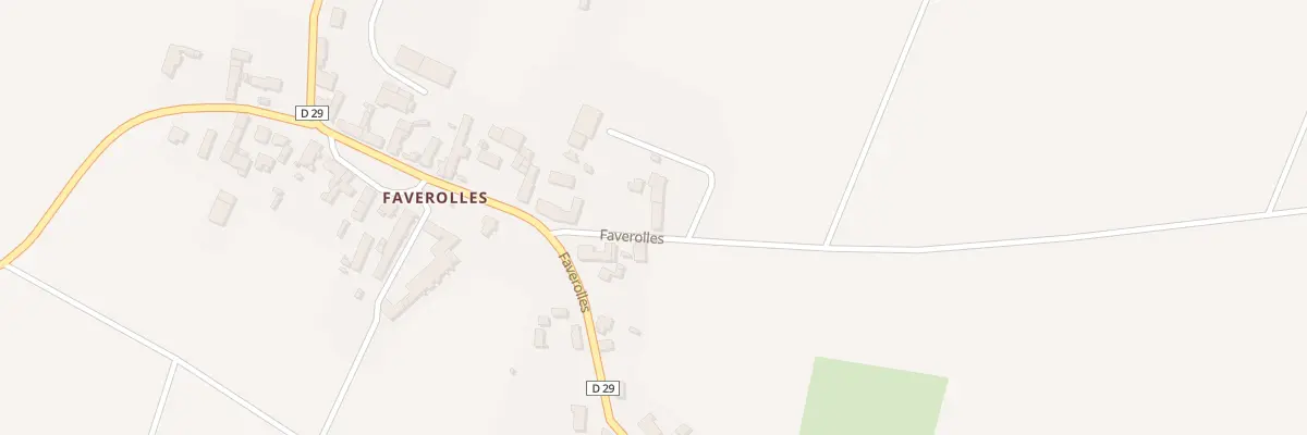Plan du 8 Faverolles à Terminiers