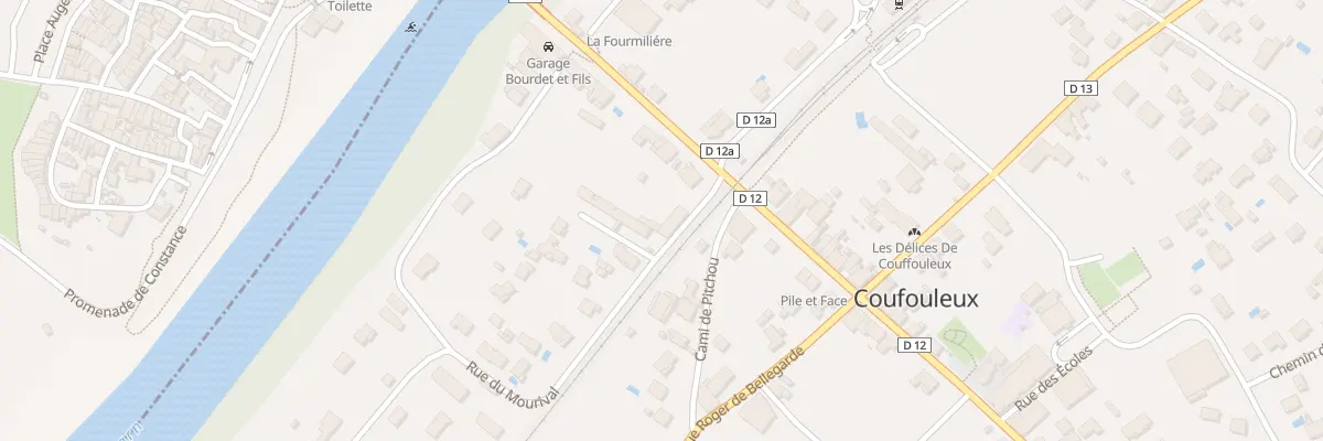 Plan du 29 Rue de Mourival à Coufouleux