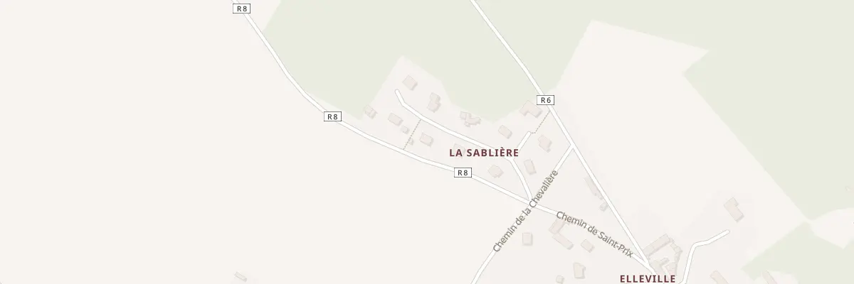 Plan du 3 Res de la Grande Sablière à Saint-Martin-des-Champs