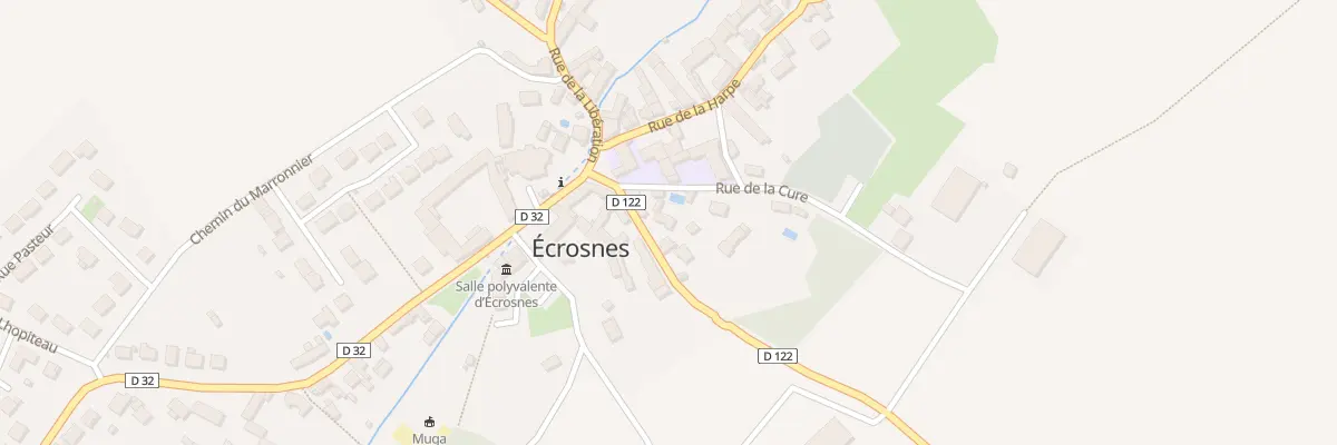 Plan du 3 Rue de la Beauce à Écrosnes