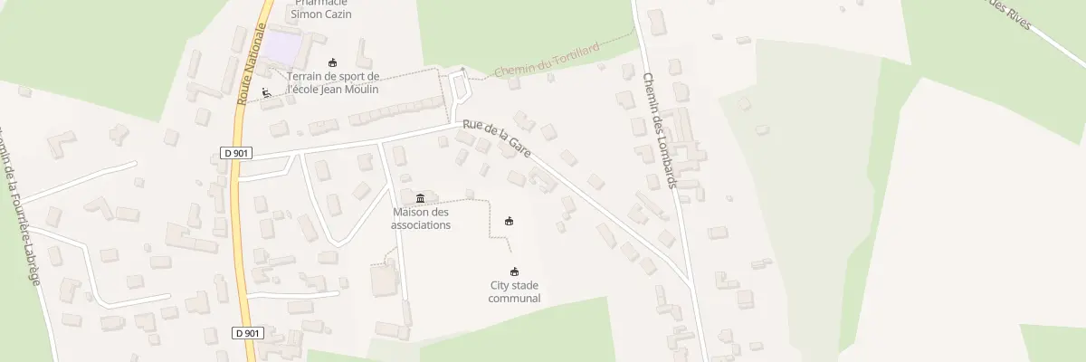 Plan du 18 Rue de la Gare à Wailly-Beaucamp