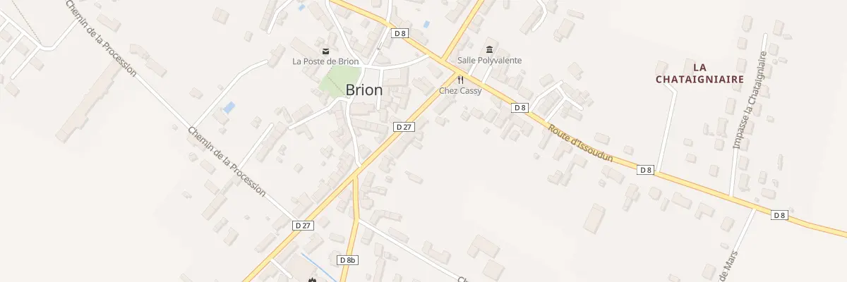 Plan du 5162 Le Bourg à Brion