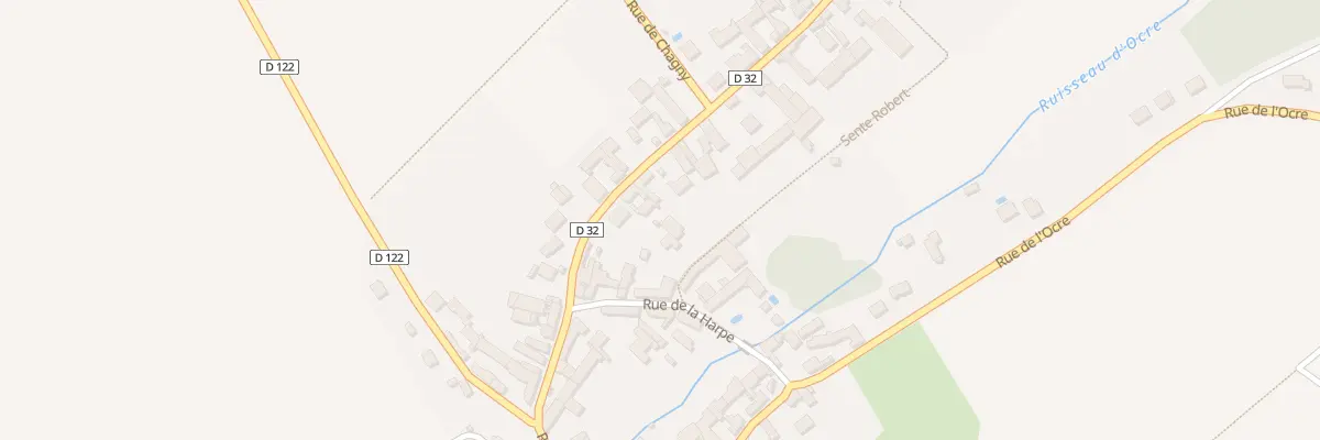 Plan du 8 Rue des Yvelines à Écrosnes