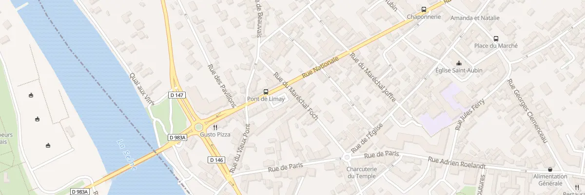 Plan du 7B Rue du Mal Foch à Limay