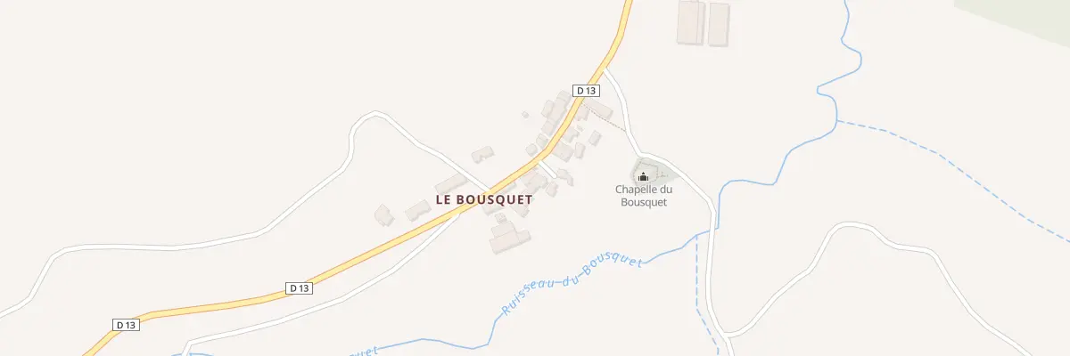Plan du 75 Le Bousquet à Ventenac