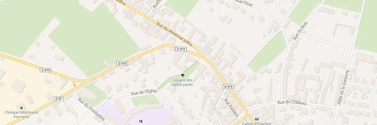 Plan du 3 Rue Aristide Briand à Formerie