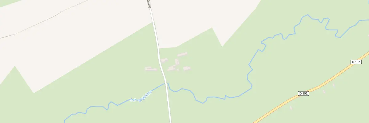 Plan du 10 Rue de la Méline à Ellecourt